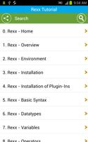 Free Rexx Tutorial imagem de tela 1