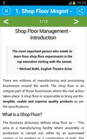 Free Shop Floor Management Tutorial Cartaz