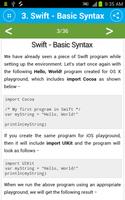 Free Swift Tutorial imagem de tela 3