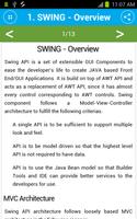 Free SWING Tutorial Cartaz