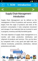 Free Supply Chain Management Tutorial Cartaz