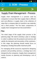 Free Supply Chain Management Tutorial imagem de tela 2