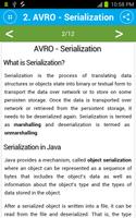 Learn AVRO capture d'écran 2