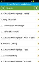 برنامه‌نما Learn Amazon Marketplace عکس از صفحه