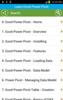 Learn Excel Power Pivot screenshot 1