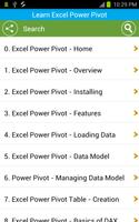 Learn Excel Power Pivot スクリーンショット 1