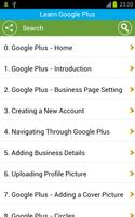 Learn Google Plus screenshot 1