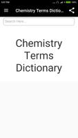 Chemistry Terms Dictionary ポスター
