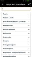 Drugs Side Effects Dictionary syot layar 1