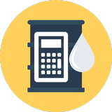 Oil And Gas Calculator-icoon