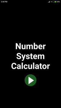 Number System Calculator poster