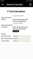 Statistics Calculator ảnh chụp màn hình 2