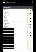 Manage SIM Card capture d'écran 1