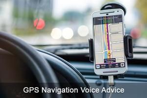 GPS Navigation Voice Advice poster