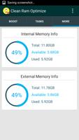 Clean Ram Optimize screenshot 2