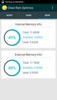 Clean Ram Optimize capture d'écran 2