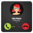 Fake Girlfriend Call icône
