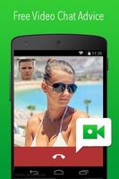 Live Video Chat Message Advice Affiche