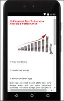 Tips for Increase Speed  Phone screenshot 1