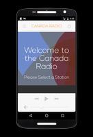 कनाडा रेडियो लाइव: ऑनलाइन रेडियो एफएम फ्री पोस्टर