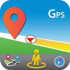 آیکون‌ GPS Voice Maps & Navigation Route - Path Finder