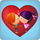 Love Chat Stickers - Super Romantic Collection आइकन