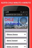 Sismos en Chile poster
