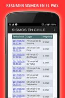 Sismos en Chile capture d'écran 2