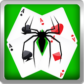 Spider Solitaire Card Game ไอคอน