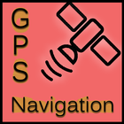 GPS navigation ไอคอน