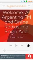 All Argentina FM Radios Free पोस्टर