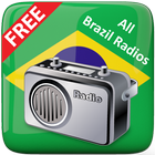 All Brazil FM Radios Free иконка