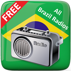 All Brazil FM Radios Free icône