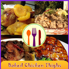 Baked Chicken Thighs Recipes simgesi
