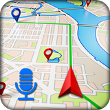 Голосовые навигационные места, Маршруты GPS-карт иконка