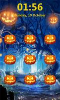 Halloween Horror screen Locker Affiche