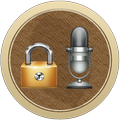 Voice phone lock