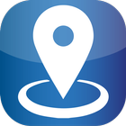 Navegacion GPS ubicación rastreador icono