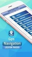 Navegacion GPS ubicación rastreador Poster