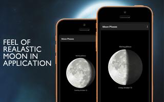 Lunar Moon Phases Daily Updates - Moon And Sun Pro Ekran Görüntüsü 1