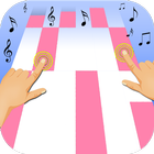 Pink Piano Tile : Music Games icône