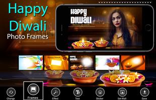 Happy Diwali Photo Frames Affiche