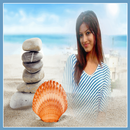 Shell Photo Frames - natural island beach effects APK