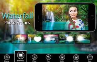 Waterfall Photo Frames Affiche