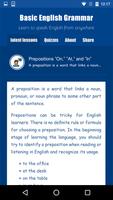 Basic English Grammar captura de pantalla 2