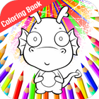 Toy Dragon Craft Color Book icon