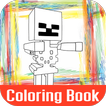 Toy Lego Minecraft Color Book