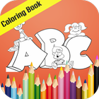 ABC Coloring Game for Kids 圖標