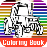 Combine Harvesters Coloring ไอคอน