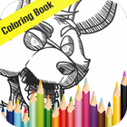 Foxy Coloring FNAF Paint أيقونة